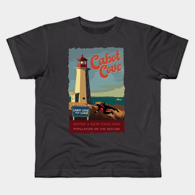 Cabot Cove Special edition Kids T-Shirt by BOEC Gear